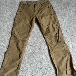 Carhartt Men's Ripstop Khaki Cargo Pants
